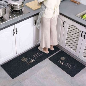 Acessórios de cozinha esteira capacitação antiderrapante tapete / banho casa entrada hallway longos tapetes 211109