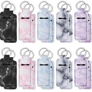 Printing Chapstick Titular Keychain Festa de presentes Batom Embalagem Saco Chapsticks Titulares Kits Neoprene Quadrado Lip de Lip Bolsa Poltrona HH21-317