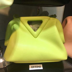 designers Mini Triangle Handbag Point Crossbody Bags Tote Women Designer Handbags Purse EFFINI Fashion Cloud Lady Soft Genuine Leather Shoulder