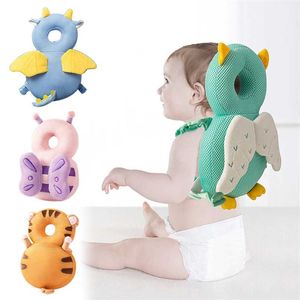 Toddler Baby Head Protector Safety Pad Kudde Tillbaka Förhindra skadade Angel Bee Cartoon Security Pillows Baby Feeding Pillow 211025