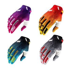Fashion Men's Gloves Cycling Road Bike Outdoor Sports Riding Motorcycle Racing Off-road Bicycle H1022