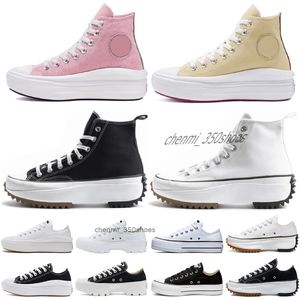 Scarpe casual da donna classiche in tela da uomo con plateau Scarpe triple nere bianche alte basse uomo donna sport 35-40 cm56