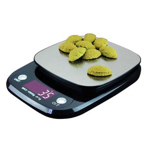 Bilancia da cucina digitale da 10 kg / 1 g Bilancia elettronica da cucina in acciaio inossidabile Bilancia da cucina Bilancia da cucina Misurazione del peso 210927