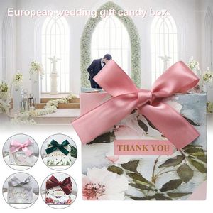 Hediye sargısı 5 adet şeker kutusu kasa çikolata tatlı Avrupa tarzı dekorasyon için parti düğün arkadaşı