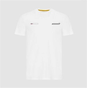 2021フォーミュラワンロゴF1レーシングスーツチームラウンドネックTシャツショートスリーブシャツ同じ段落での大型サイズのカスタマイズ