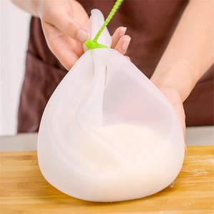 Silikon Kneading Deg Bag Mults Mixer Cooking Bags Grade Mångsidig Dough Blander Bröd Pastry Pizza Kök Bakning Verktyg