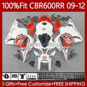 Corpo de molde de injeção para Honda CBR600 CBR 600F5 600 RR CC F5 09-12 TRABALHO 69NO.34 CBR-600 CBR600RR 09 10 11 12 CBR 600RR 600CC 2009 2012 2012 OEM Lucky Strike Feeding