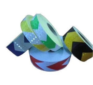 Direction Of Arrow Truck Car Motorcycle Van Traffic Signal Reflective PVC Tapes Sticker Reflector Warning Tape