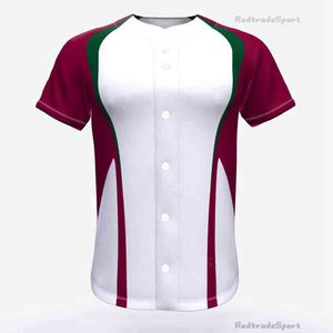 Personalizar jerseys de beisebol vintage logotipo em branco Costurado Número Número de Creme Verde Verde Branco Branco Vermelho Mens Mens Miúdos Juventude S-XXXL XQW8O