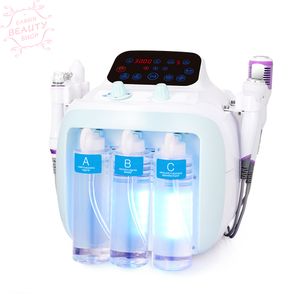 6 in 1 Spa Utilizzare Hydra Dermoabrasione Rimozione di punti neri Ridurre le rughe Ridurre i pori Bio Skin Lifting Spruzzatore di ossigeno