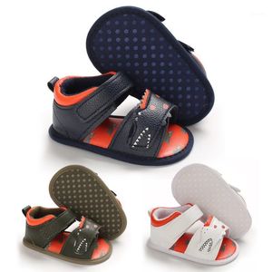 أول مشوا تنفس أحذية الأطفال الرضع طفل الصيف الكرتون مكافحة زلة المشي الصنادل قبل الميلاد الصنادل
