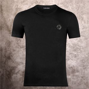 24SS Plein Bear T Shirt Mens Designer Tshirts Rhinestone Skull Men T-shirty Klasyczne wysokiej jakości Hip Hop Streetwear Tshirt Casual Top Tees Pb 16019