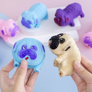 Soft Simulation Dogs Squeeze Fidget Toys Puzzle Stress Reliever Small Ball Dog Interactive Squeeze Toy Cute Antistress Puppy Children Gifts