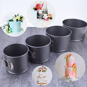 Wholesale springform baking pans resale online - 4 Inch Round Shape Non stick Springform Cake Mold Stainless Steel Cake Pan Pastry Bread Baking Pan Mould DIY Cooking Tools