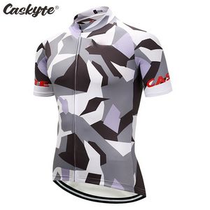 2021 Pro Camouflage Radfahren Kleidung Sommer kurzarm MTB Shirts Männer Team Bike Jersey Ropa de Ciclismo