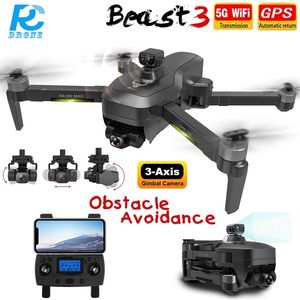 RC DRON SG906Max 3-Axis Gimbal Camera Drone 4K Obstacle Avoidance 1.2Km 5G FPV GPS Professional Long Distance Quadcopter Dron 211104