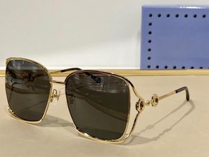 Sonnenbrille für Männer und Frauen, Sommer, 1020-Stil, Anti-Ultraviolett, Retro-Platte, Metall, oval, rechteckig, Vollrahmen, modische Brillen, zufällige Box