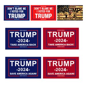 Nie obwiniaj mnie flaga Trump 2024 90x150cm 3x5 ft Take Save America Back Maga Law and Order Banner