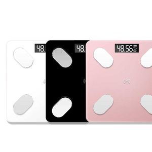 Smart BT Digital USB Rechargeable Floor Scale Electronic Scales Weight scale balance Data BT Connection Voice Broadcast 210927
