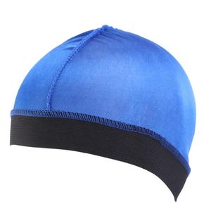 Czapki Kapelusze Elastyczne Jedwabiste Satynowe Bonnet Dzieci Kopuła Wave Rozciągnij Hair Cover Hat Sleep