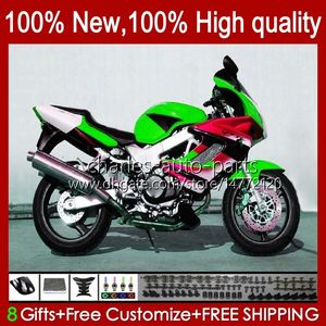 Honda VTR1000F SuperHawk 97-05 VTR Red Green 1000 VTR 100000 FTR-1000F 1997 1997 1997 1997 1997 1997 1997 1999 2000 01 02 03 05 05フェアリング