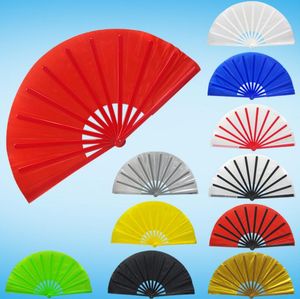 50pcs 33cm Magic Fan Multi Colors Stage Performance Props Folding Fan Classic Magic Fun Accessories