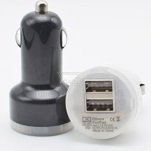 Car Charger Micro Auto Dual 2 Port USB IPhone IPad IPod 2.1A Mini Chargers Adapter Cigar Socket