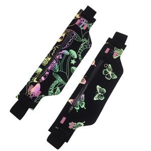 Designers Butterfly Printing Bags Fashion Ultrathin Waist Outdoor Bag Colorful Shoulder Belt Purse Pocket Mushroom Handbags Fanny Pack Bum Bagss