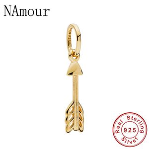 Nieuwe Gold Path Lock Clip Star Arrow Honey Comb Crown Bead Fit Originele Pandora Charms Zilver Armband Ketting voor Dames DIY435 T2