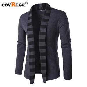 Covrlge Mens Sweaters Long Sleeve Cardigan Male Pull Style Cardigan Clothings Fashion Casual Men Knitwear Sweater Coats MZL047 210809