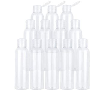 Garrafas de armazenamento frascos 10/20/50pcs garrafa de viagem portátil 50 ml 100 ml de plástico limpo para recipiente de loção de sub -xampu