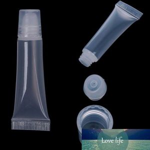 50 adet 8g 10g 15g Boş Dudak Parlatıcısı Yumuşak Tüpler Dudak Balsamı Güneş Kremi Krem Kozmetik Şişe Sıkılabilir Plastik PE DIY Balması Konteyner