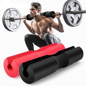 Shin Guard Halter Ped Çekinmek Squat Bar Omuz Koruma Geri Koruyun Destek Ağırlık Fitness Halter Spor Yumuşak Sünger Kalın Köpük Cusions Boyun Koruyucu