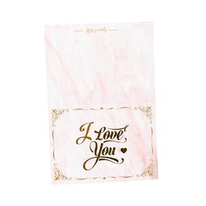 Customized Foldable Thank You Paper Greeting Card Gold Foil Colorful Business Invitation Cards Printed Company Logo is Available