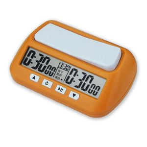 Timer Orologio da scacchi professionale Orologio digitale compatto Conto alla rovescia Timer Gioco da tavolo Cronometro Bonus Competizione Ora