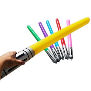 Şişme Saber Sword Balon Oyuncaklar Çocuklar için Doğum Günü Partisi Favor Cadılar Bayramı Kostüm Sahne Noel Çorap Stuffer Sahne