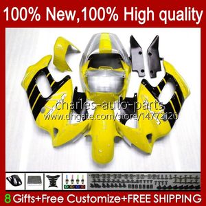 Corpo para Honda VTR1000F Superhawk VTR 1000 VTR-1000F Amarelo Luz 1997 1998 1999 2000 2001 2002 2000 2004 2005 51No.130 VTR1000 F 1000F 97 98 99 00 01 02 03 05 Fairing OEM