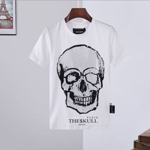 PLEIN BEAR T SHIRT Mens Designer Tshirts Rhinestone Skull Men T-shirts Classical High Quality Hip Hop Streetwear Tshirt Casual Top Tees PB 16309