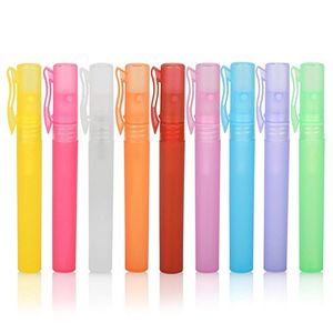 10ml 1 / 3oz Mini bärbar penna parfymflaska Sprayflaska Prov Små tomma behållare dofter Atomizer Refillerbara flaskor Plast