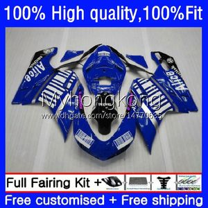Injection OEM For DUCATI 848S 1098S 1198S 07-12 Cowling 14No.131 848R 848 1098 Blue ALICE 1198 S R 07 08 09 10 11 12 Body 1098R 1198R 2007 2008 2009 2010 2011 2012 Fairing