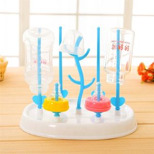 Babies Bottle Drying Rack Baby Feeding Bottles Tree Shape Removable Cleaning Racks Storage Nipple Shelf Pacifier Cup Holder 20220304 H1