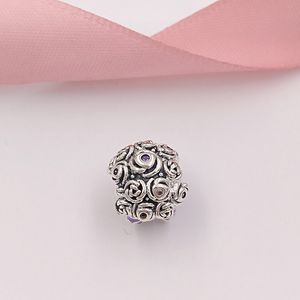 february birthstone jewelry making kit CELEBRATION BOUQUET charms pandora 925 silver bracelet for women men chain spacer bead necklace bangle gifts 797260NLC