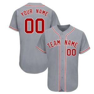 Homem Custom Beisebol Jersey Costura Costura Algum Números e Nomes de Equipe, Custom Pls Adicionar Observações em Order S-3XL 022