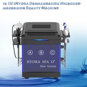 10 في 1 Hydra Microdermabrasion آلة الماء الجلدي تقشير الوجه تنظيف المعدات الهادئة