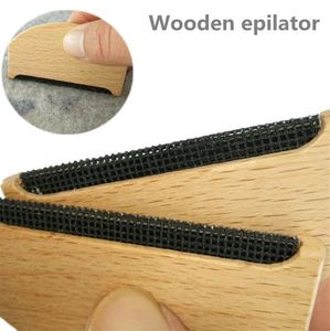 Removedor de fiapos de madeira Sweater de tecido Roupa Shaver Portátil Pellet Cut Machine Mini Manual Epilator Pente Lavanderia Limpeza Ferramentas