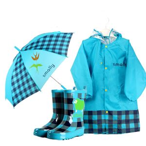 Crianças Raincoat Raincoes Girls Poncho Crianças Guarda-chuva Botas de Chuva à prova de esquidela Botas resistentes ao desgaste Capas de chuva com capuz para a chuva de schoolbag