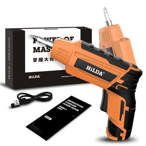 Cordless Electric Screwdriver USB Rechargeable Mini Hand Drills Powers Drill Wrench Power Tools