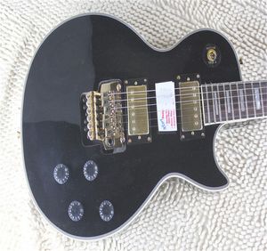 Noir G Guitare achat en gros de 2021 New Floyd Rose Tremolo G les Standard Paul Guitar Guitar Black Beauty Golden Hardware Guitar