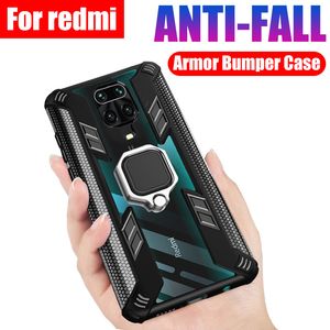 Shockproof Luxury Armor Cases For Xiaomi Redmi Note 7 8 9 Pro Max 7a 8a 8t 9t K20 Pro Cc9 And A3 Lite, Silicone Shock Absorber