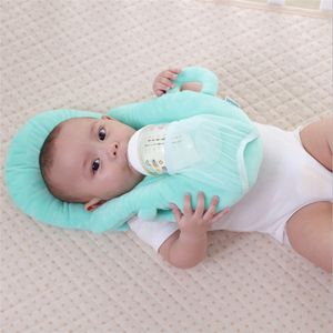 Cuscino per l'alimentazione del neonato multifunzionale per bambini Artefatto Cuscini anti-sputazione a forma di U per neonati e bambini piccoli H110201 articolo